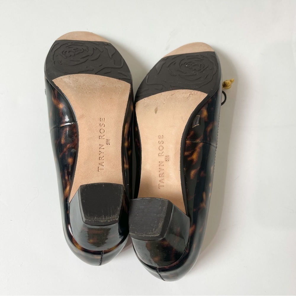 TARYN ROSE Fairlawn Tortoise Pump Heel size 5 - Picture 9 of 10